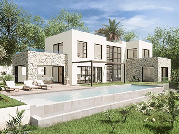 Modern family villa Mallorca