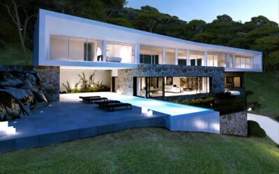 Projekt für eine moderne Neubauvilla in Sol de Mallorca, Mallorca