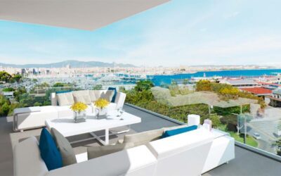 Exklusives Luxus-Penthouse mit Hafenblick von Palma, Mallorca