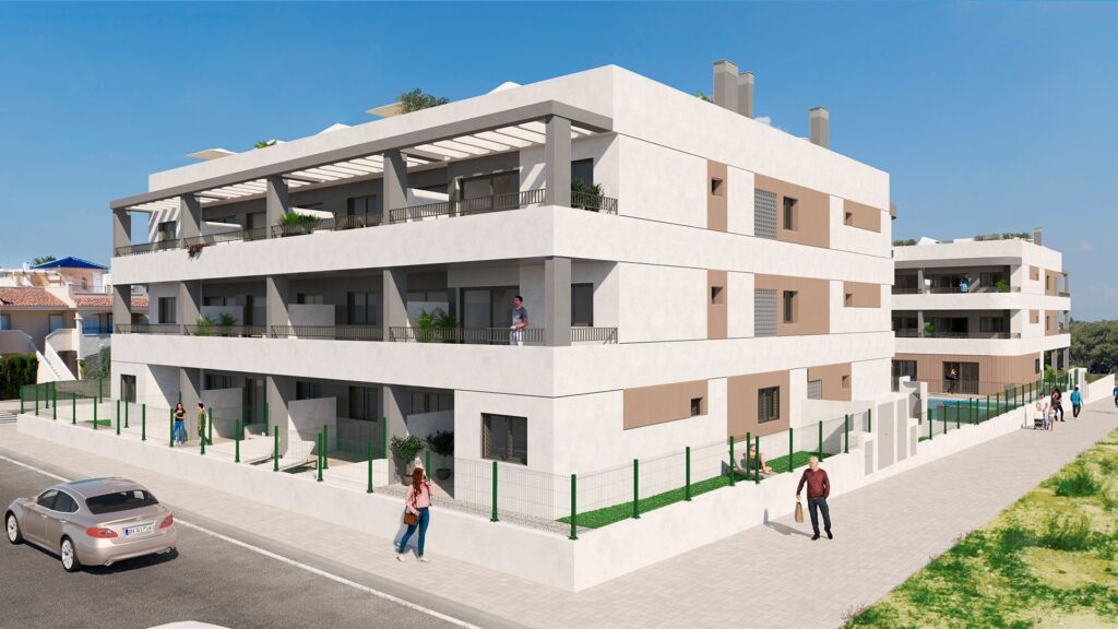 Neubauwohnung in neuer Anlage in Pilar de la Horadada/Alicante Costa Blanca