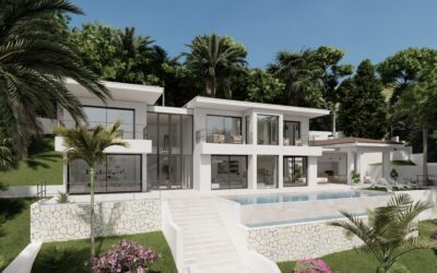 Imposante Neubau-Villa mit Meerblick in Costa d’en Blanes, Mallorca