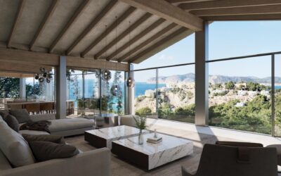 Projekt für eine moderne Meerblick-Villa in Nova Santa Ponsa, Mallorca