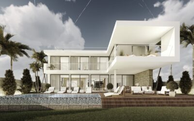 Projekt für eine moderne Neubauvilla in Cala Vinyas, Mallorca